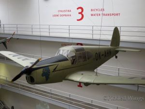 Mráz M-1 Sokol: Czechoslovakia's first post WWII aircraft.