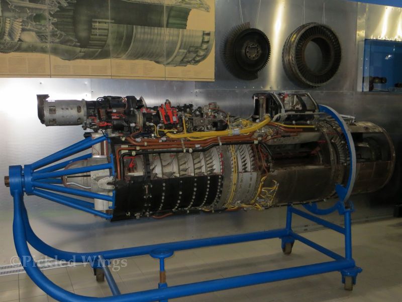 Tumansky RD-9B at Brno Technical Museum