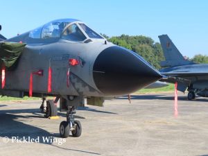 Nose of Italian Tornado ECR, Ostrava, Czech Republic, 2024