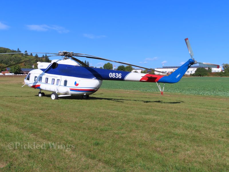 Mi-8 at Medlanky (rear)