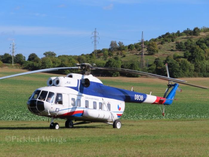 Mi-8 at Medlanky (front)