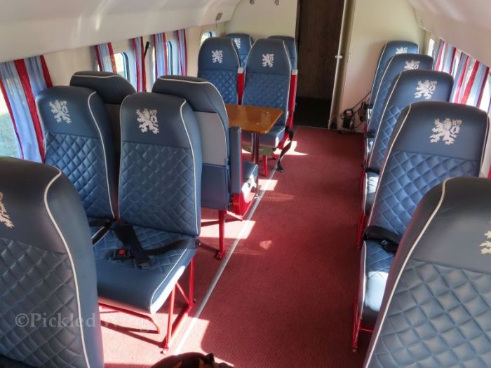 Mi-8S VIP interior.