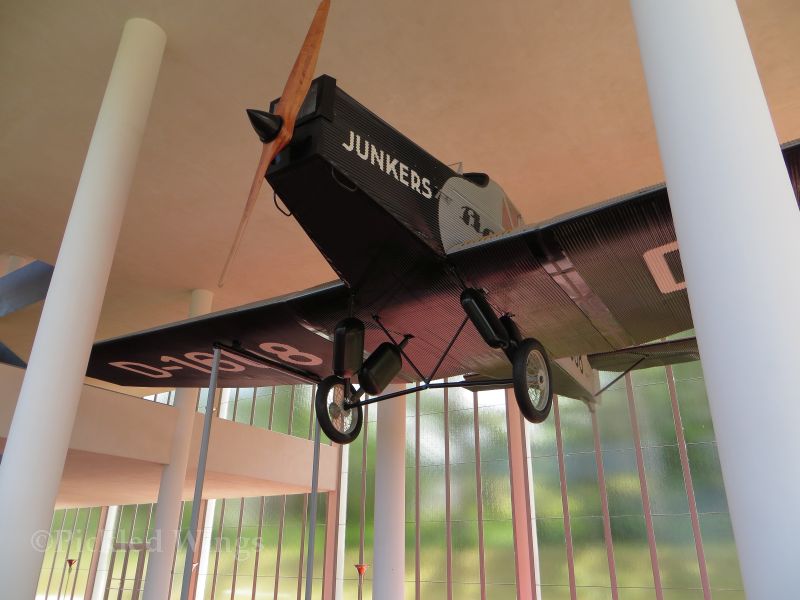 Junkers F13 under nose