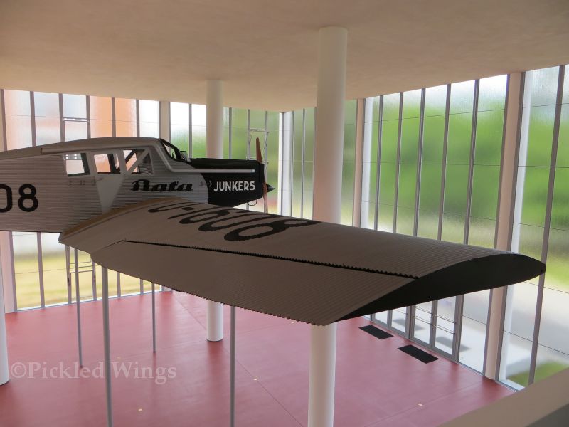 Junkers F13 over wing