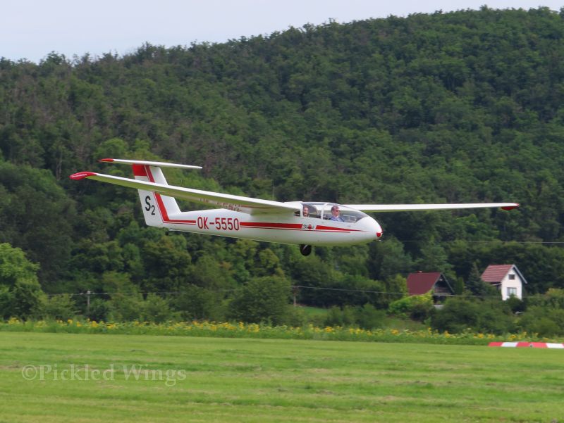 L-23 taking off at Brno, 2025