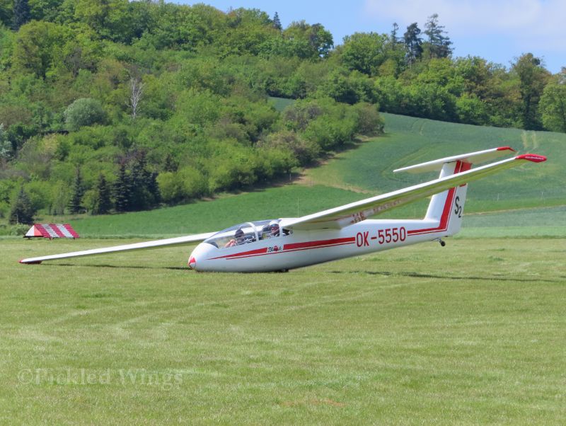 L-23 after landing at Brno in 2024