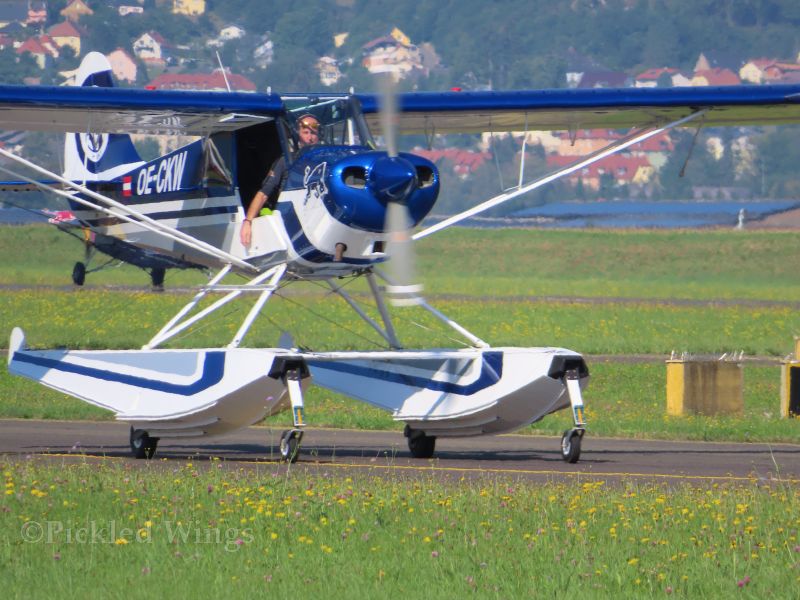 Husky on floats at Zeltweg 1