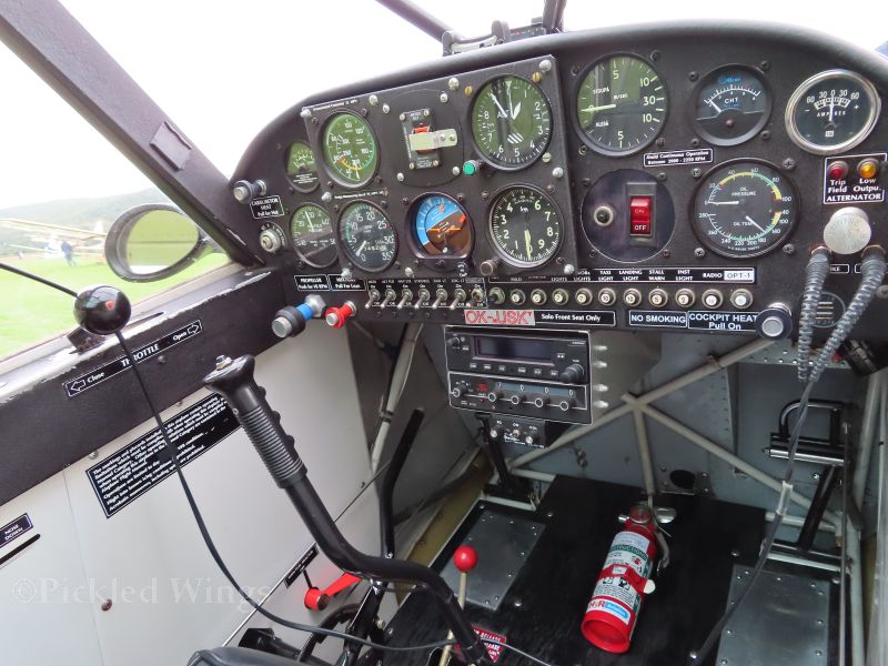 Husky A-1 cockpit