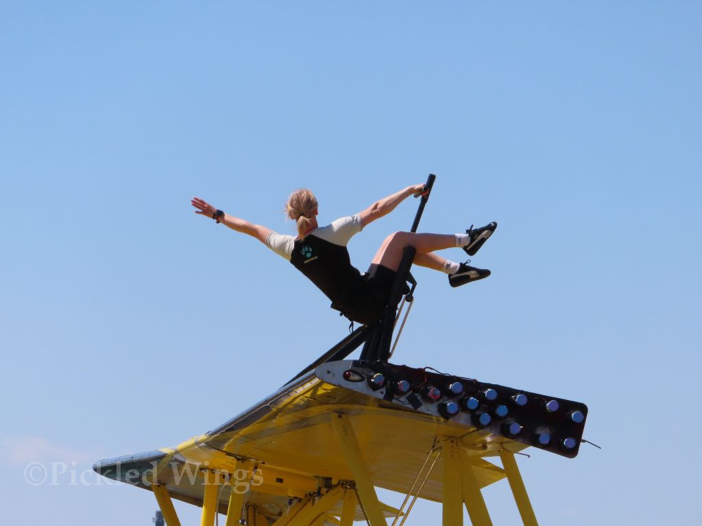 Wing walker practice at HK