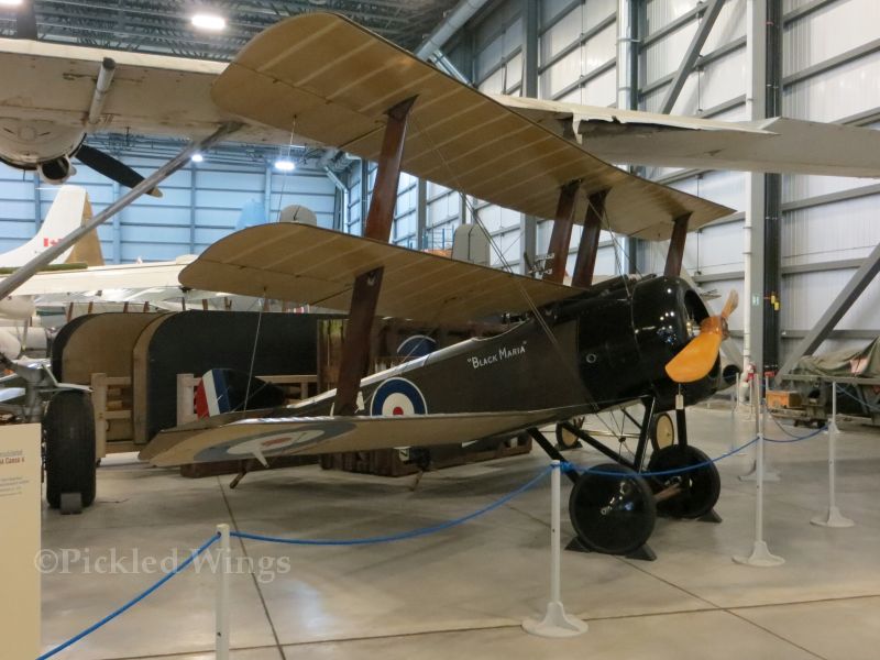 Sopwith Triplane replica seen at Ottawa, Canada in 2019.